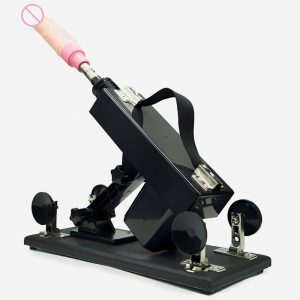 HPW122-L1339-Amart-Automatic-Sex-Machine-Thrusting-Vibrating-Simulation-Dildo-black-principal-view