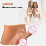 HPW123-D0156-2-Wearable-Silicone-Pants-with-Scrotum-Dildo-sex-toys-playing