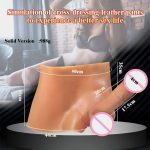 HPW123-D0156-2-Wearable-Silicone-Pants-with-Scrotum-Dildo-sex-toys-size