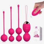 HPW135-L311-ABCD-Romote-Controlled-Kegel-Exercise-Weights-Kit-Vaginal-Training-Balls-pink-detail-view