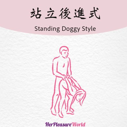 做愛姿勢技巧圖站立後進式