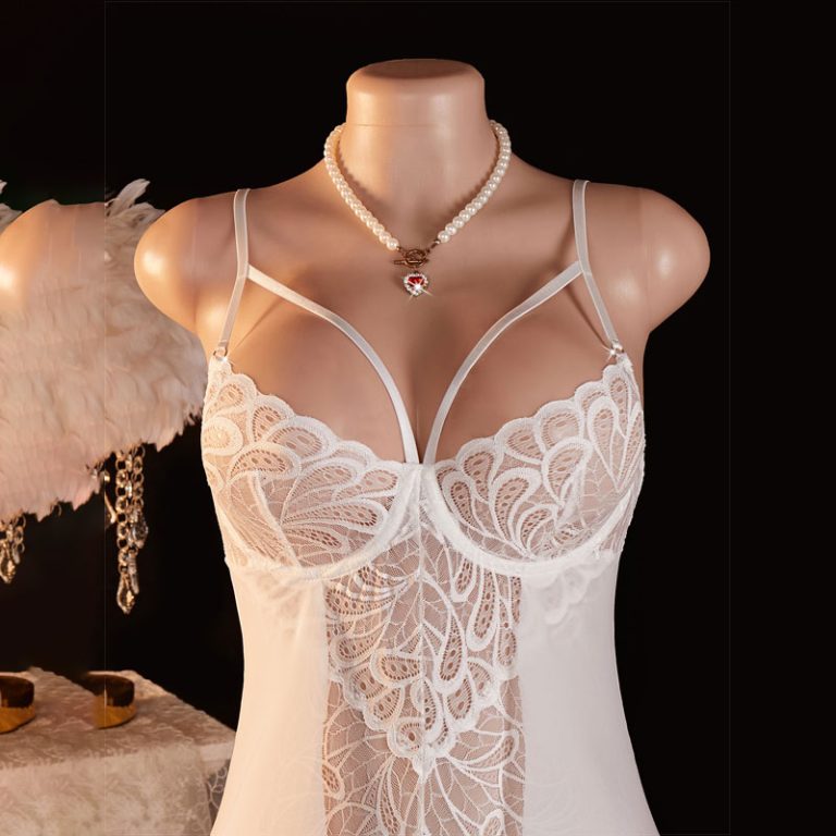 HPW306-NY-Y1203-Exposed-breast-mesh-sexy-bodysuit-partial-view