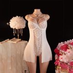 HPW306-NY-Y1203-Exposed-breast-mesh-sexy-bodysuit-principal-view