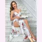 HPW325-NY-Y1009W-Printed-slit-suspender-dress-left-front-view1
