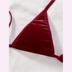 HPW326-NY-Y1067-Burgundy-velvet-sexy-lingerie-set-partial-view