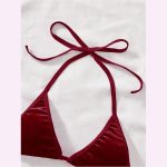 HPW326-NY-Y1067-Burgundy-velvet-sexy-lingerie-set-partial-view2