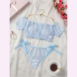 HPW326-NY-Y753B-Blue-one-shoulder-sexy-lingerie-set-principal-view1