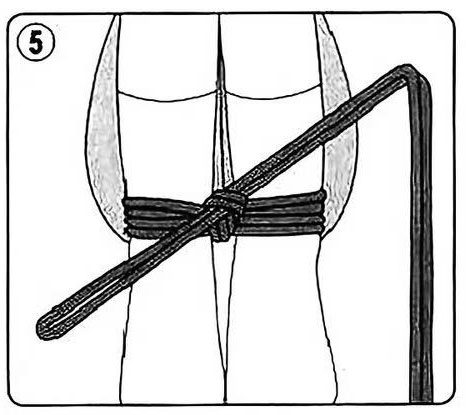 A Beginner's Guide to Bondage Art foot and wrist binding instruction5