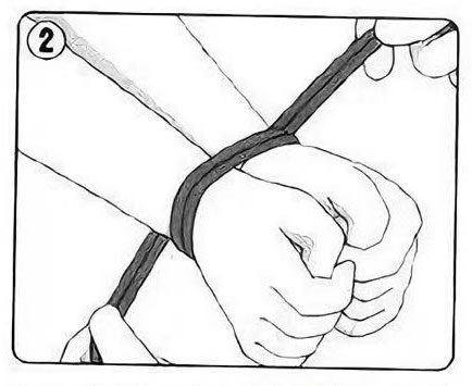 A Beginner's Guide to Bondage Art wrist binding instruction2